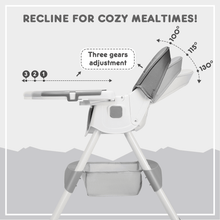 Load image into Gallery viewer, 4-In-1 Multifunctional Convertible High Chair for Babies and Toddlers