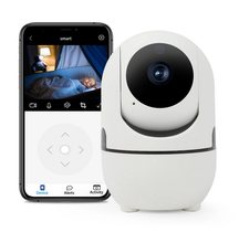 Load image into Gallery viewer, Baby Monitor, 360° Wireless Wifi Indoor Security Camera for Human &amp; Pet Detection, Nanny Cam with Safety Alerts with Two-Way Audio, Motion Tracking, IR Night Vision, Sleep Tracking