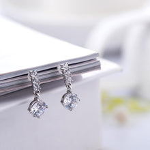 Load image into Gallery viewer, 925 Sterling Silver Earrings Hang Style