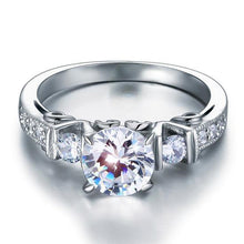 Load image into Gallery viewer, Vintage Style 1.25ct Simulated Diamond 925 Engagement Ring