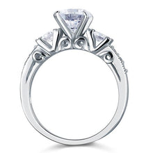 Load image into Gallery viewer, Vintage Style 1.25ct Simulated Diamond 925 Engagement Ring