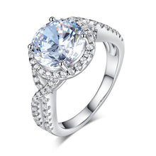 Load image into Gallery viewer, 3ct Simulated Diamond Luxury Ring